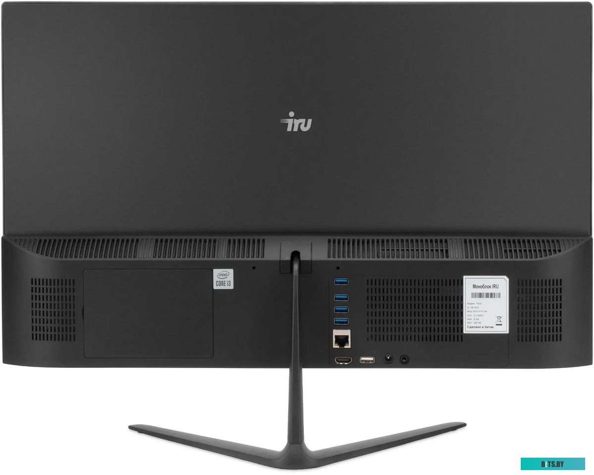 1971911 Моноблок IRU P231 23.8" Full HD PS N5030 (1.1) 8Gb SSD256Gb Windows 11 Professional GbitEth WiFi BT 120W Cam черный 1920x1080