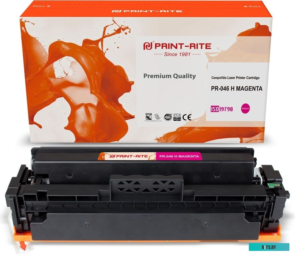 Картридж лазерный Print-Rite TFC453MPU1J PR-046 H MAGENTA