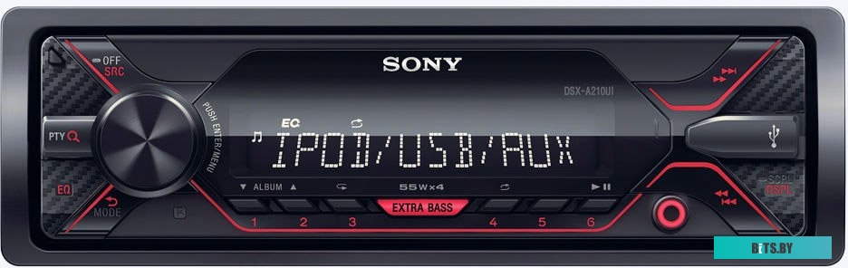 DSX-A210UI Автомагнитола Sony DSX-A210UI 1DIN 4x55Вт RDS
