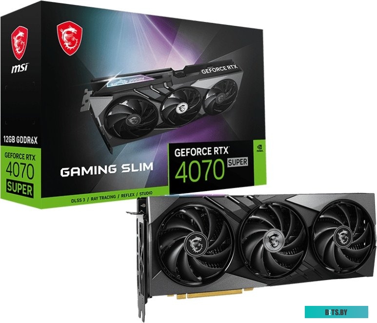 Видеокарта MSI GeForce RTX 4070 Super 12G Gaming Slim 4711377171625