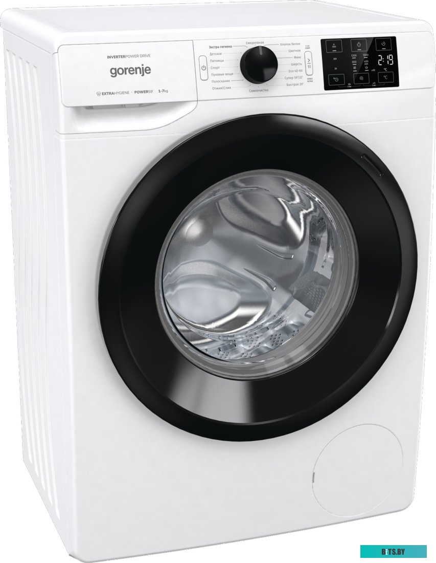 WNEI72SB Стиральная машина Gorenje WNEI72SB класс: A+++ загр.фронтальная макс.:7кг белый