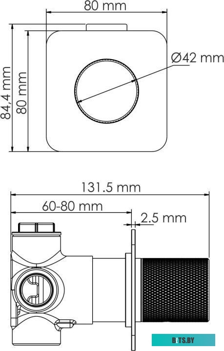 Смартфон Apple iPhone 15 256GB A3089 (черный)