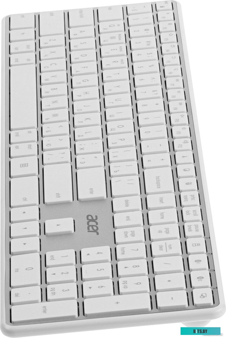 Клавиатура Acer OKR301 (белый/серебристый) <ZL.KBDEE.015>