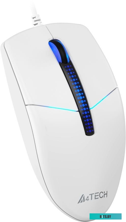 N-530S Мышь A4Tech N-530S белый оптическая (1200dpi) silent USB (3but)