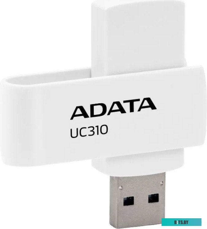 Флешка USB Flash ADATA UC310-64G-RWH 64GB (белый)