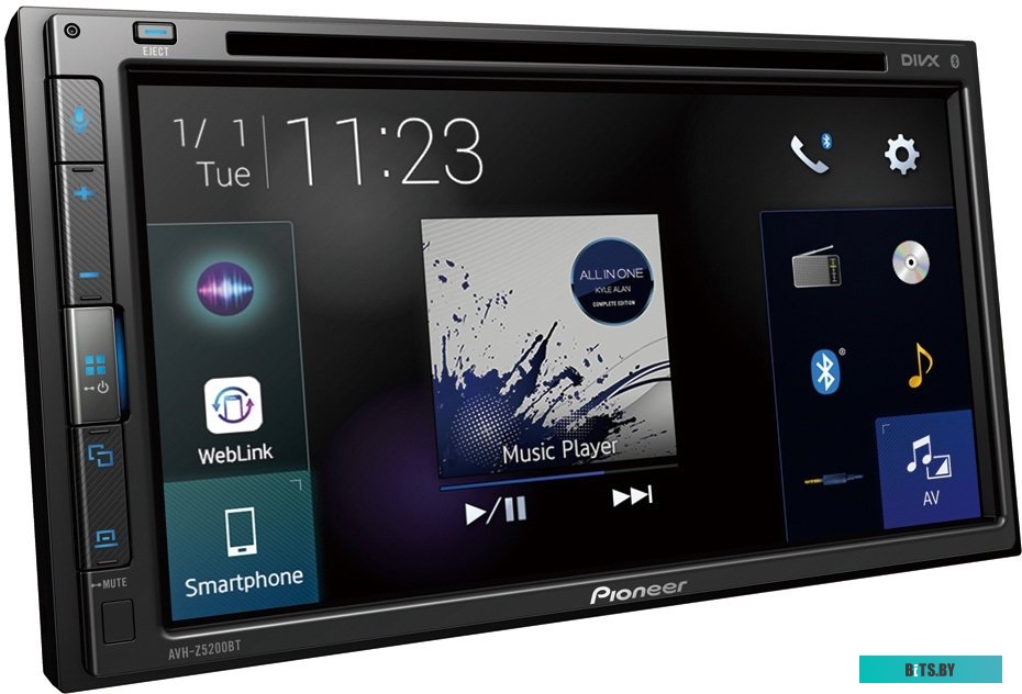 AVH-Z5250BT Автомагнитола Pioneer AVH-Z5250BT 2DIN 4x50Вт DSP 6.8" 3 ПДУ