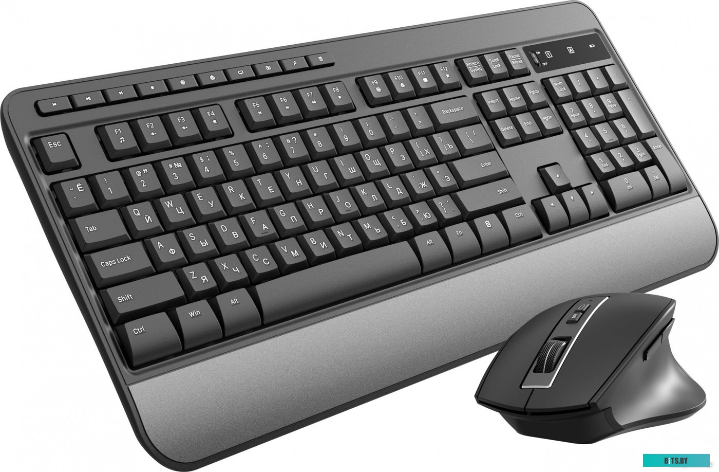 Комплект (клавиатура+мышь) Oklick S290W (черный)