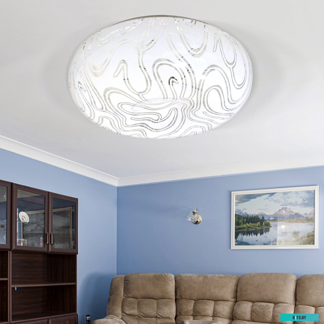 Б0051077 Эра Б0051077 Светильник потолочный светодиодный Классик без ДУ SPB-6 - 12 Onyx светодиодный 12Вт