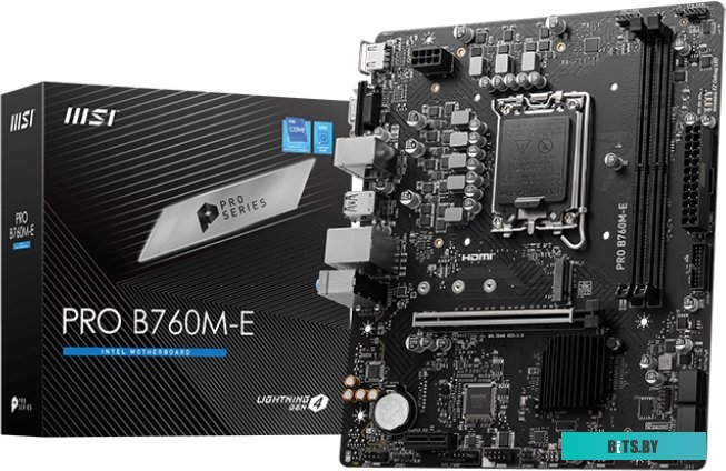 Материнская плата MSI Pro B760M-E