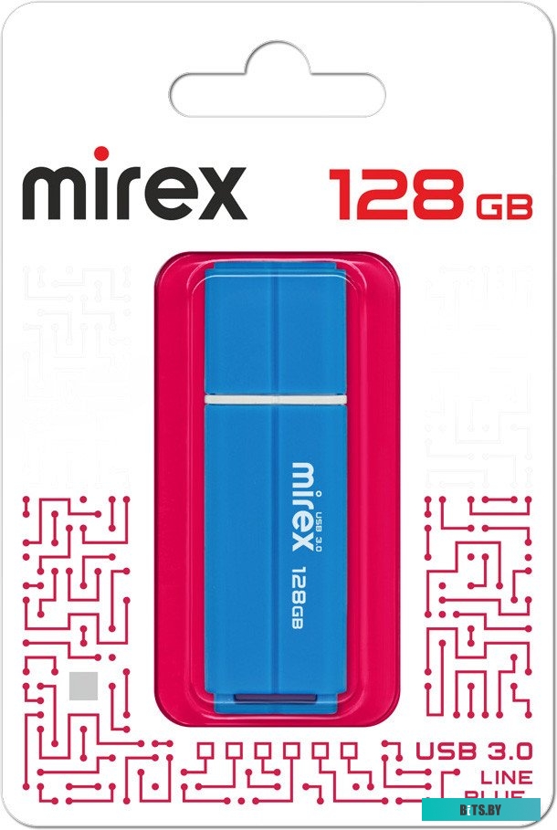 Флеш-накопитель Mirex Color Blade Line 3.0 128GB 13600-FM3LB128