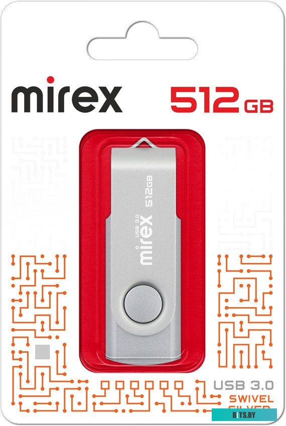 Флешка Mirex Color Blade Swivel 3.0 512GB 13600-FM3SS512