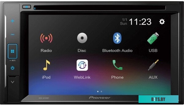AVH-A245BT Автомагнитола Pioneer AVH-A245BT 2DIN 4x50Вт 6.2"