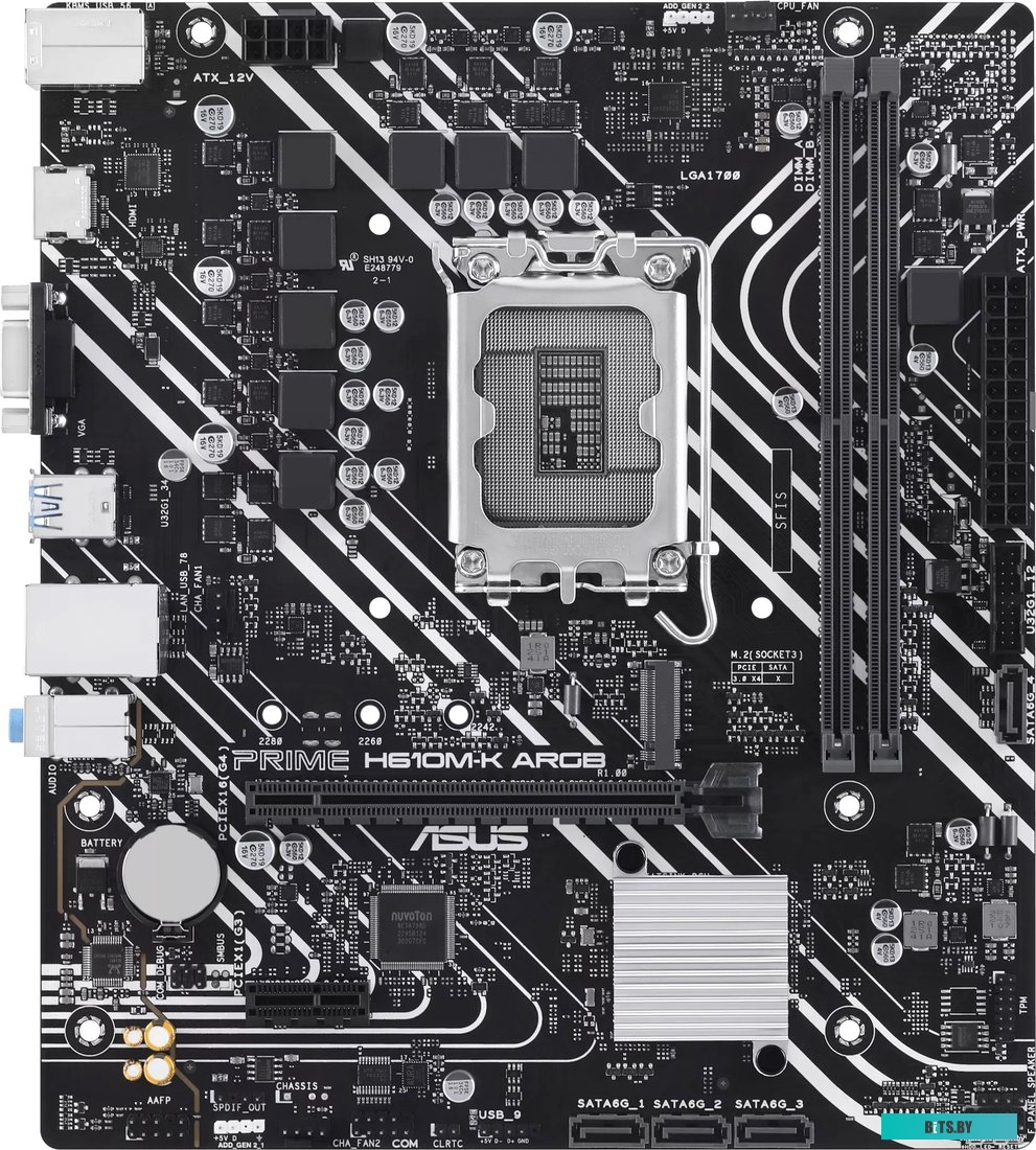 ASUS Prime H610M-K ARGB