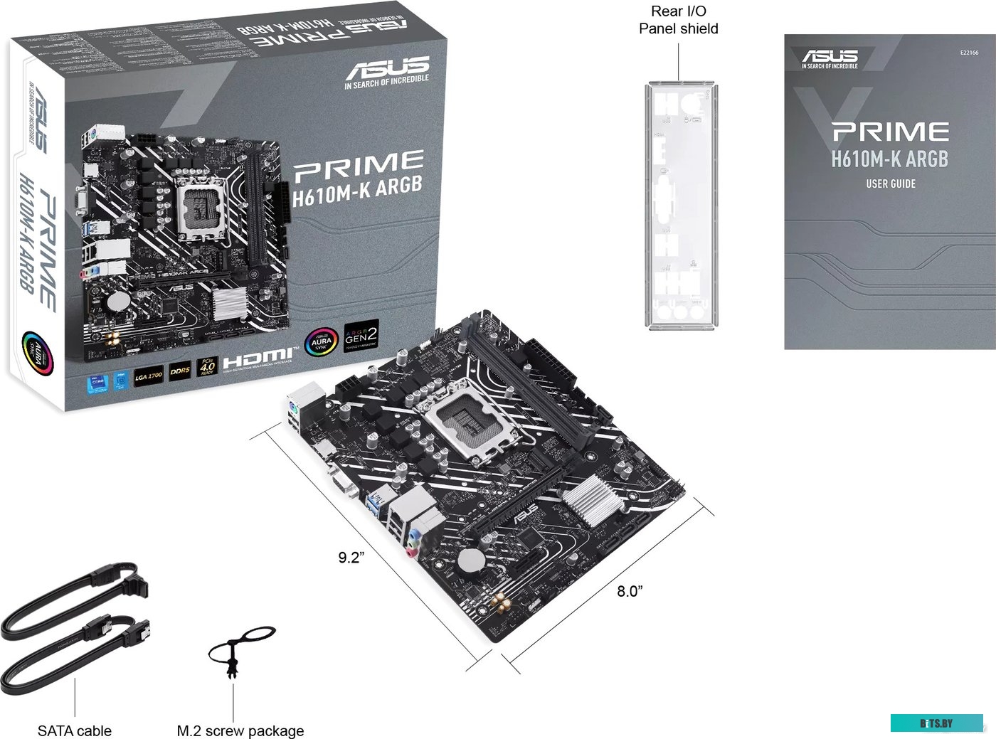 ASUS Prime H610M-K ARGB