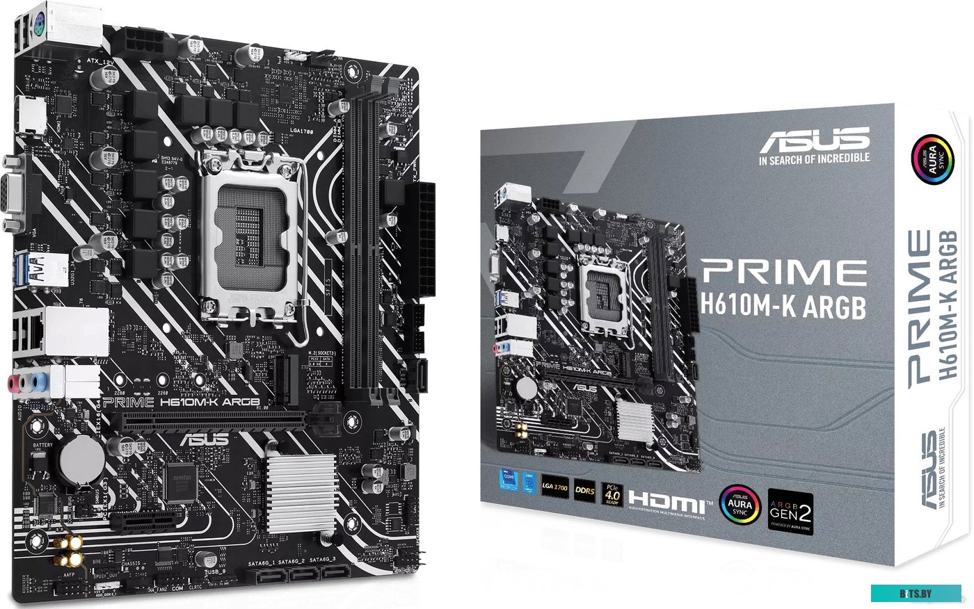 ASUS Prime H610M-K ARGB