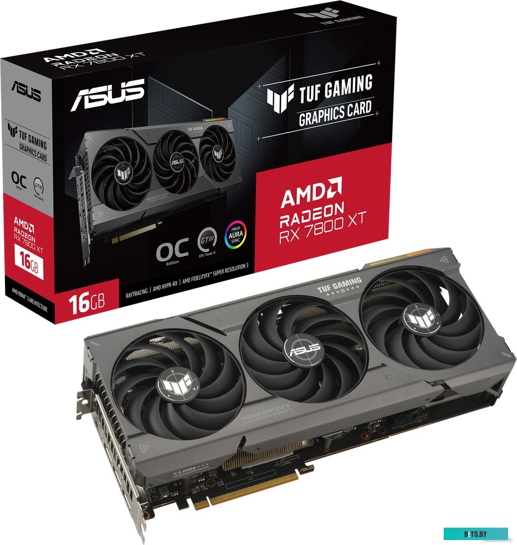 Видеокарта Asus TUF-RX7800XT-O16G-GAMING TUF-RX7800XT-O16G-GAMING