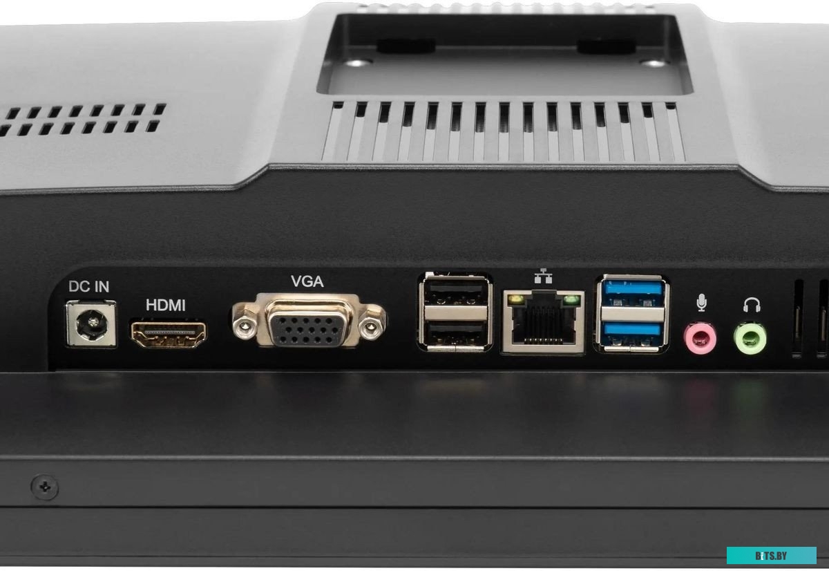 1972062 Моноблок IRU 23AM 23.8" Full HD Ryzen 5 5500U (2.1) 8Gb SSD256Gb RGr noOS GbitEth WiFi BT 120W Cam черный 1920x1080