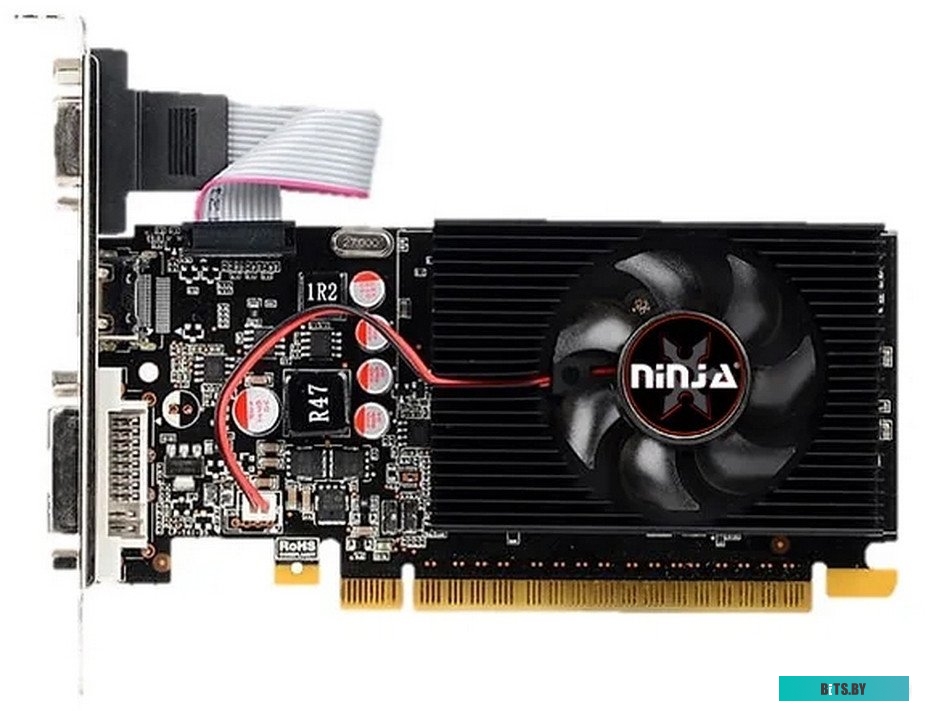 AFR523023F Видеокарта Ninja (Sinotex) AMD Radeon R5 230 (160SP) 2GB DDR3 64BIT DVI HDMI CRT