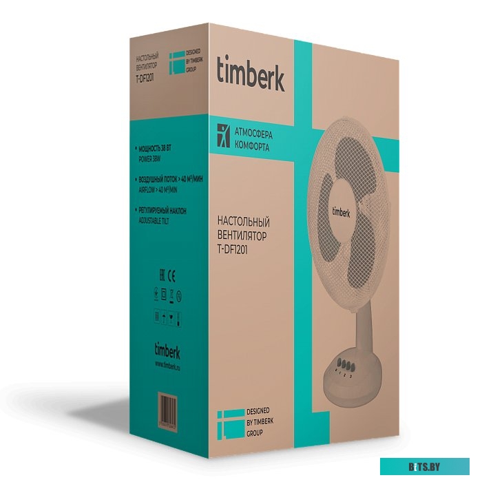 T-DF1201 белый Вентилятор TIMBERK T-DF1201 белый