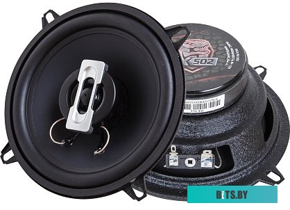 2012640 Колонки автомобильные Kicx RX 502 120Вт 89дБ 4Ом 13см (5дюйм) (ком.:2кол.) коаксиальные двухполосные