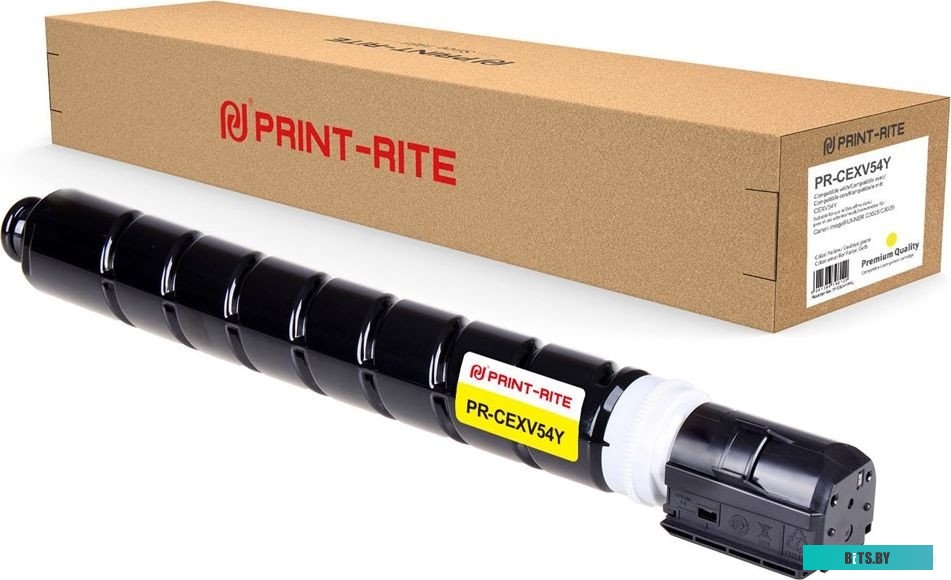 PR-CEXV54Y Картридж Print-Rite PR-CEXV54Y C-EXV54Y желтый (8500стр.) для Canon ImageRunner C3025/C3025i MFP