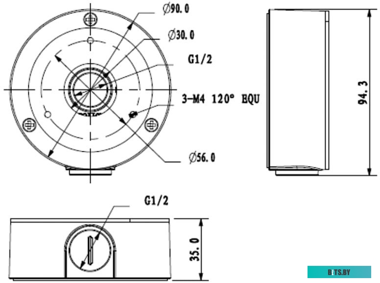 Коммутационный шкаф Dahua DH-PFA143