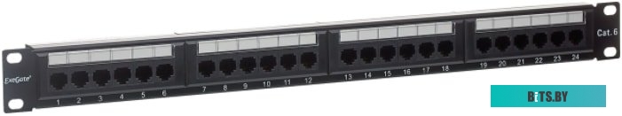 Патч-панель Hyperline PP3-19-24-8P8C-C6-110D
