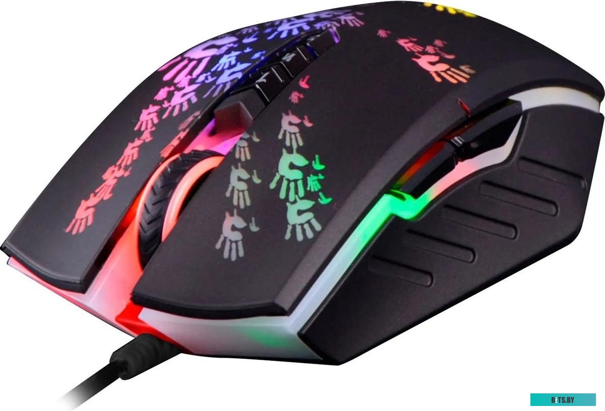 Мышь A4Tech Bloody A60A черный оптическая (6200dpi) USB3.0 (8but) 0506