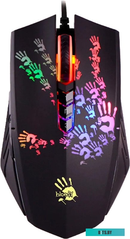 Мышь A4Tech Bloody A60A черный оптическая (6200dpi) USB3.0 (8but) 0506