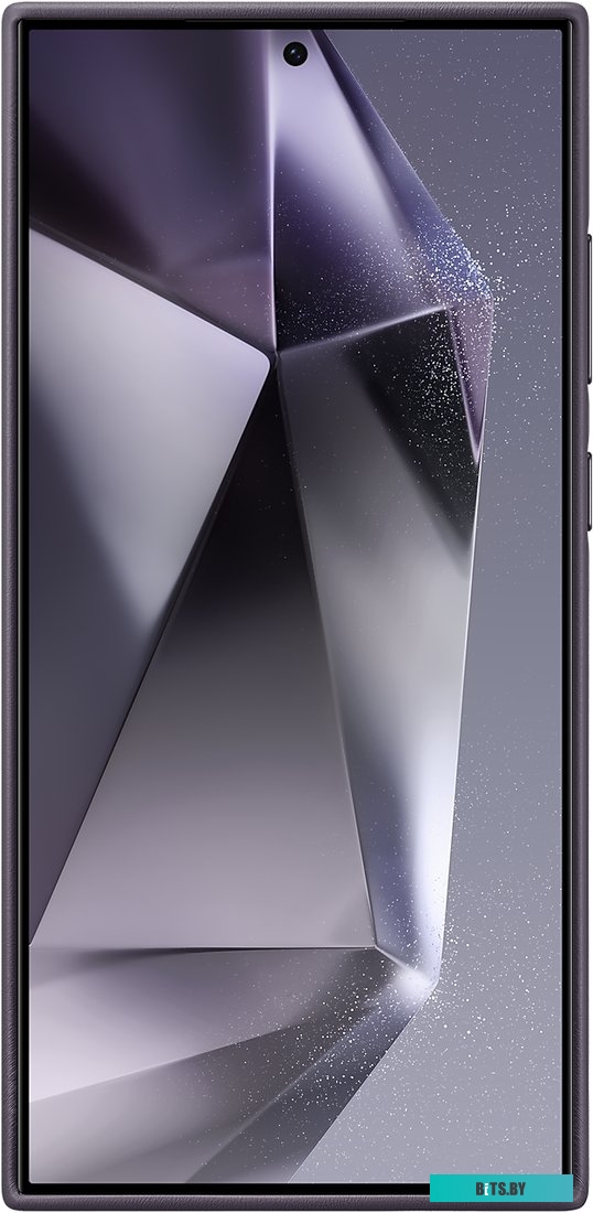 Чехол Samsung Vegan Leather для Galaxy S24 Ultra, темно-фиолетовый, GP-FPS928HCAVW