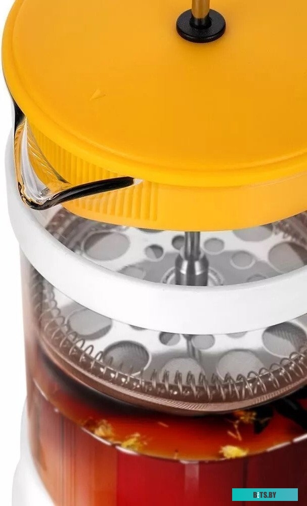 КТ-625-4 Чайник электрический Kitfort КТ-625-4 1.7л. 2200Вт черный/желтый (корпус: стекло)