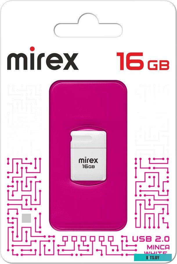 Флешка Mirex Minca 16GB 13600-FMUMIW16