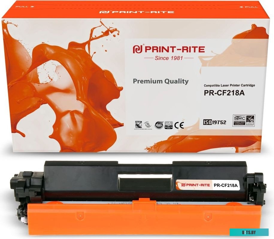 Картридж лазерный Print-Rite TFHAI8BPU1J PR-CF218A