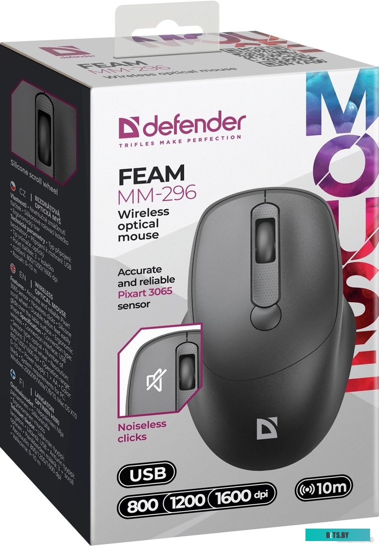 Мышь Defender Feam MM-296 52296