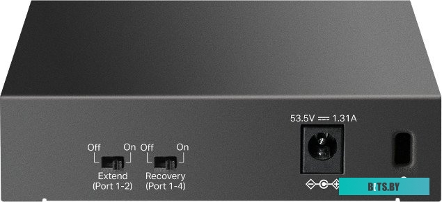 LS105GP Коммутатор TP-Link LS105GP 5x1Гбит/с 4PoE 65W неуправляемый