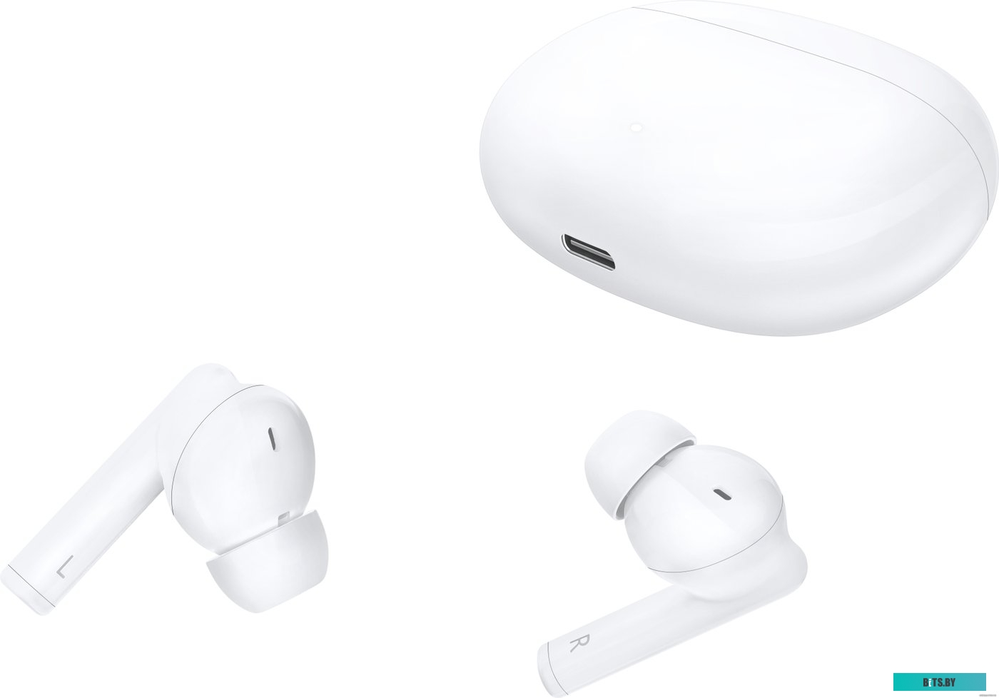 Гарнитура беспроводная Honor Choice Earbuds X5, 45 мАч, Bluetooth, Белый 5504AAGP