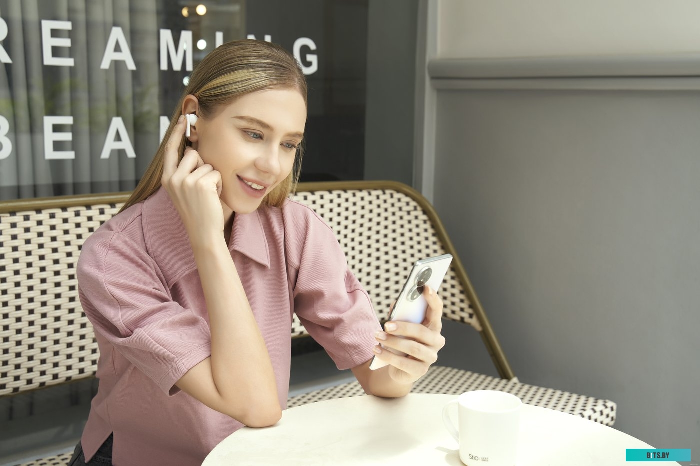 Гарнитура беспроводная Honor Choice Earbuds X5, 45 мАч, Bluetooth, Белый 5504AAGP