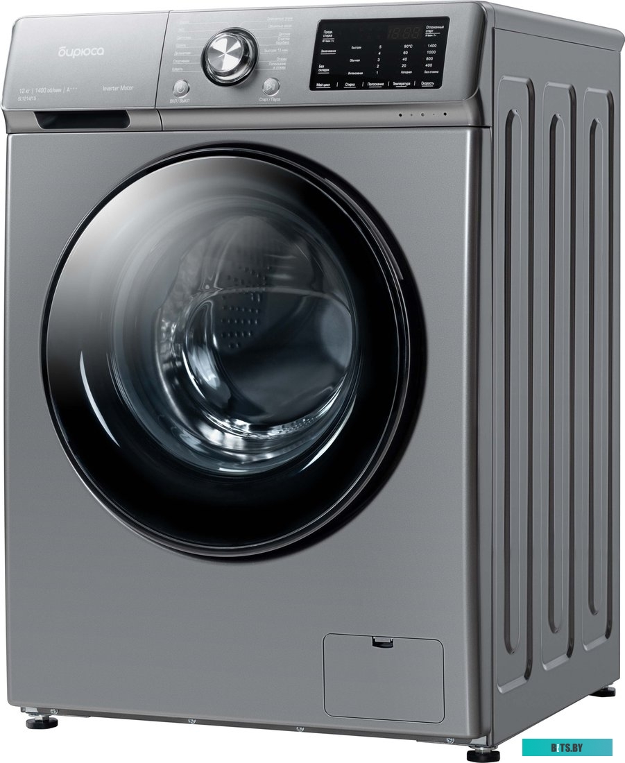 WM-SL1214/15 M Стиральная машина Бирюса WM-SL1214/15 M класс: A+++ загр.фронтальная макс.:12кг серебристый