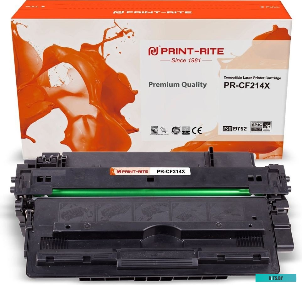 Картридж лазерный Print-Rite TFH924BPU1J PR-CF214X CF214X PR-CF214X.