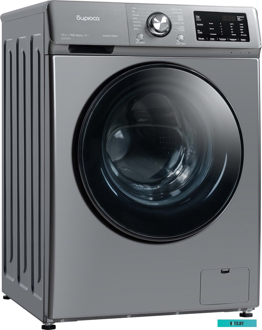 WM-SL1214/15 M Стиральная машина Бирюса WM-SL1214/15 M класс: A+++ загр.фронтальная макс.:12кг серебристый