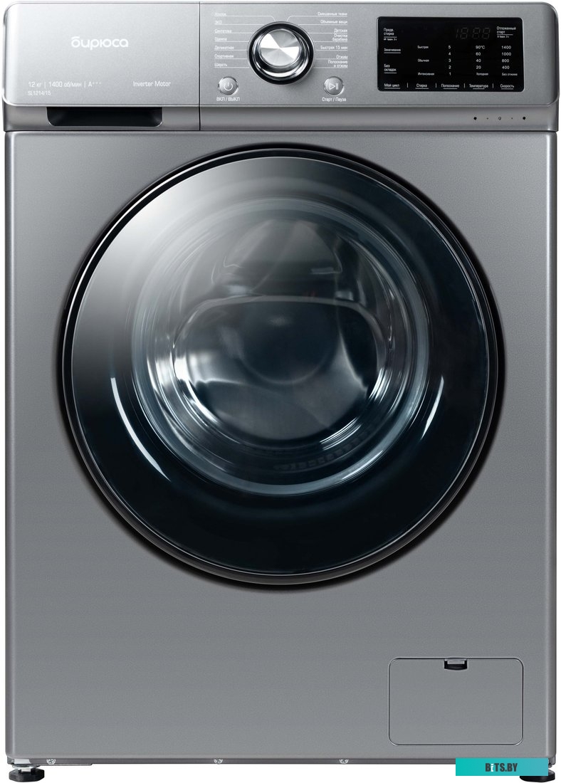 WM-SL1214/15 M Стиральная машина Бирюса WM-SL1214/15 M класс: A+++ загр.фронтальная макс.:12кг серебристый