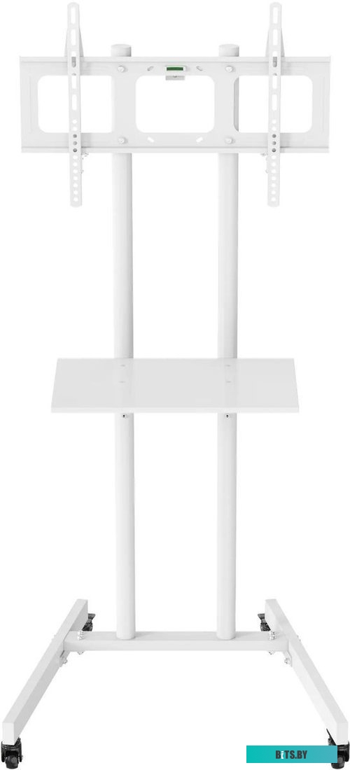 Стойка для телевизора Cactus CS-ST04WT белый 37"-70" макс.68кг напольный мобильный