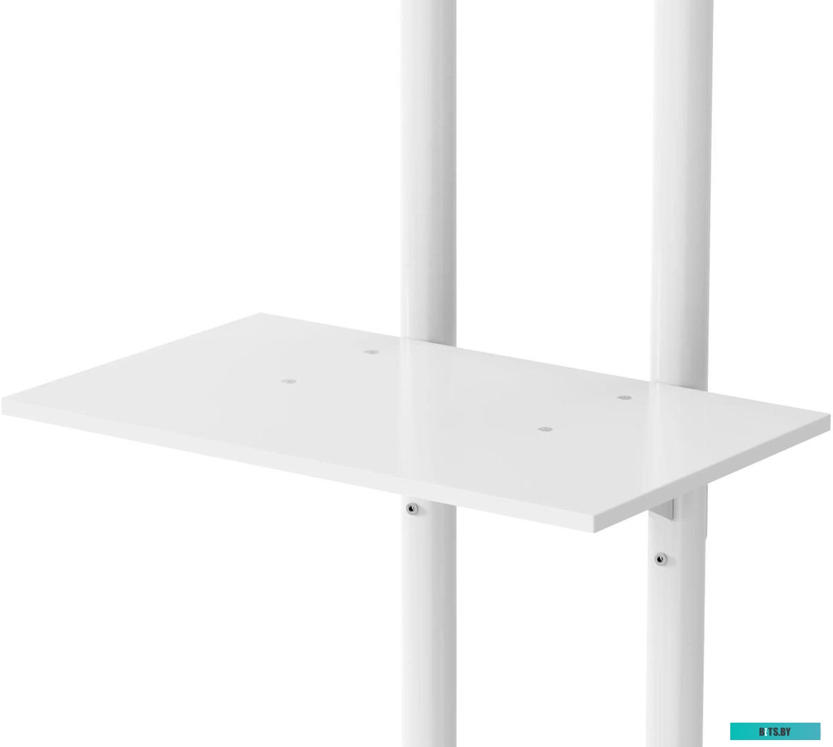 Стойка для телевизора Cactus CS-ST04WT белый 37"-70" макс.68кг напольный мобильный