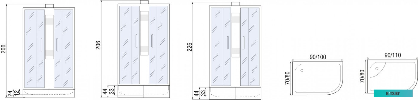 Б-70 Холодильник Бирюса Б-70 1-нокамерн. белый мат.