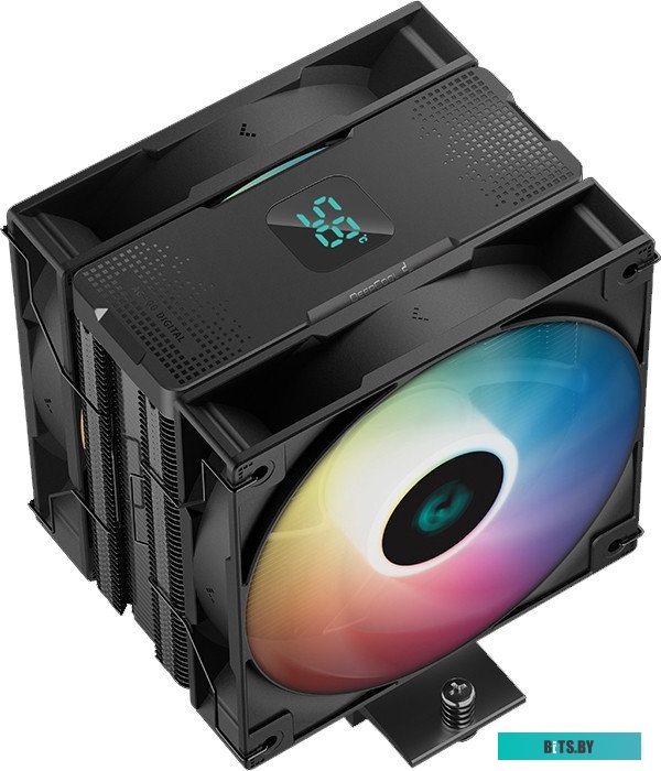 Кулер DeepCool AG400 DIGITAL PLUS AG400 Digital ARGB BK