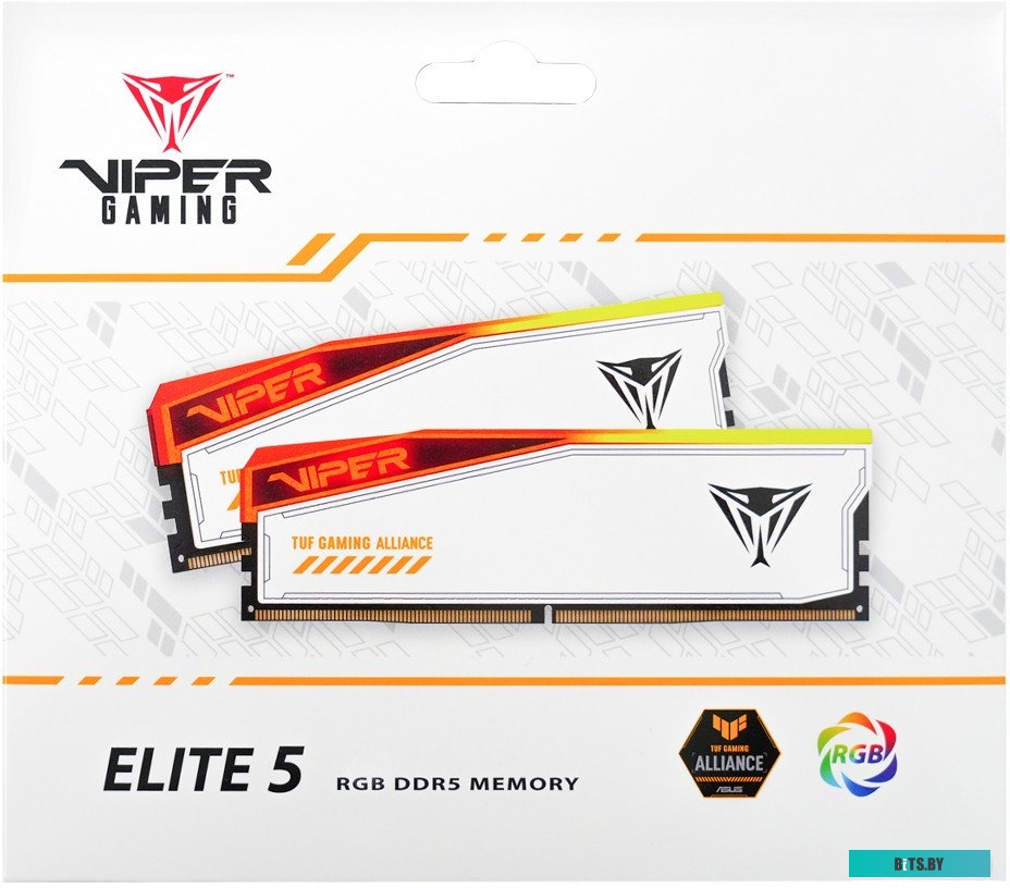 Оперативная память Patriot Viper Elite 5 RGB TUF Gaming Alliance PVER532G66C34KT.