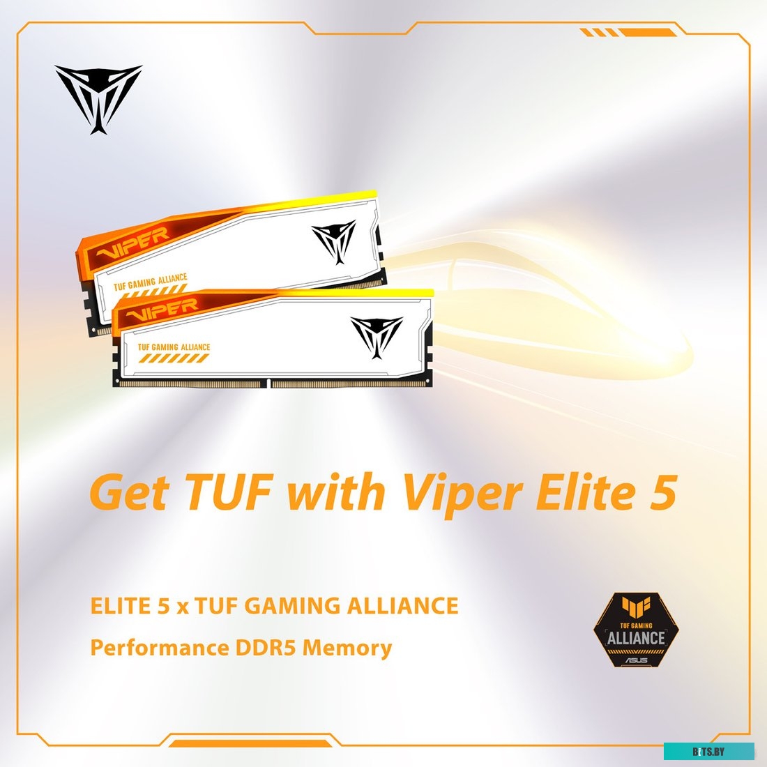 Оперативная память Patriot Viper Elite 5 RGB TUF Gaming Alliance PVER532G66C34KT.