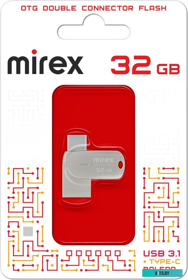 Флеш-накопитель Mirex Intrendo Bolero 3.0 32GB 13600-IT3BLR32