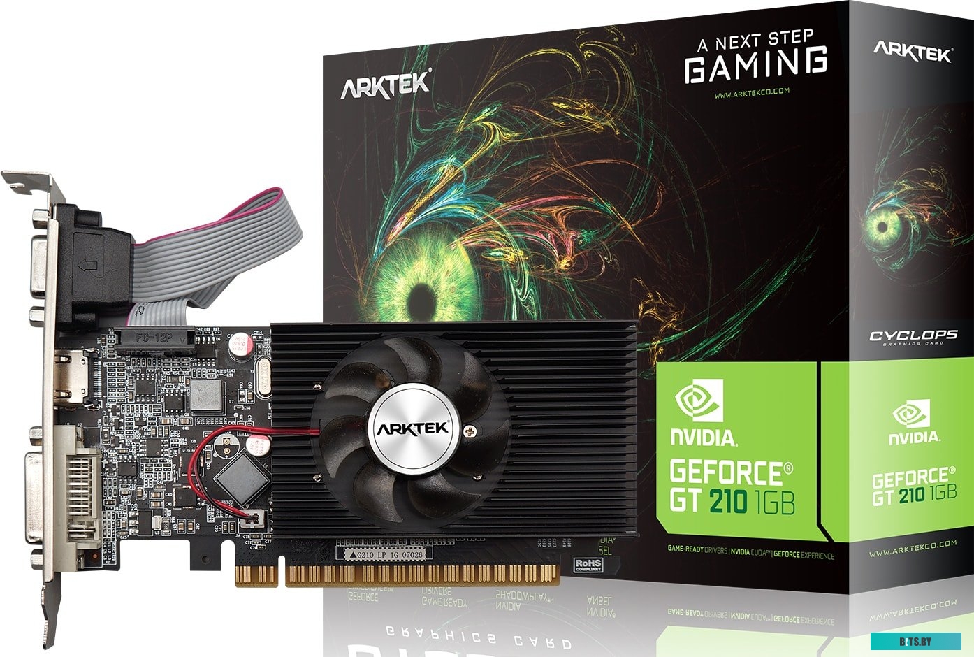 Arktek GeForce GT210 1GB DDR3 AKN210D3S1GL1