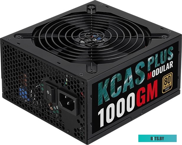 ACPG-KPK0FEC.12 Блок питания Aerocool ATX 1000W KCAS PLUS 1000GM V2 80+ gold (20+4pin) APFC 140mm fan 10xSATA Cab Manag RTL